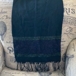 Celtic design Aran scarf